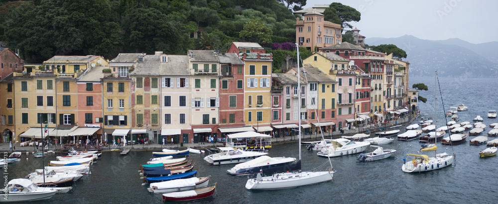 Portofino, Italy - Famous tourist destination