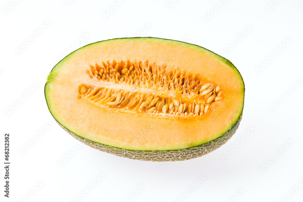 Melon isolated on white Melon isolated on white
