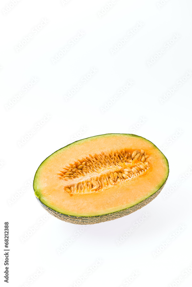 Melon isolated on white Melon isolated on white