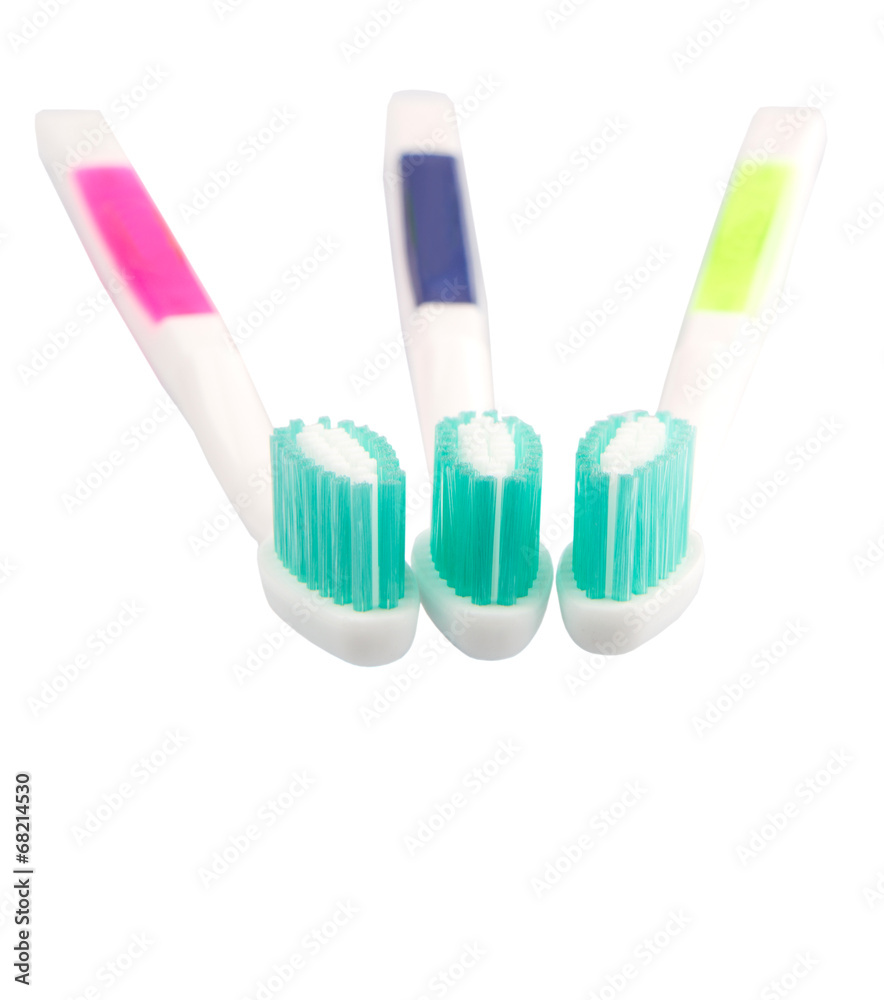 Toothbrush over white background Toothbrush over white background