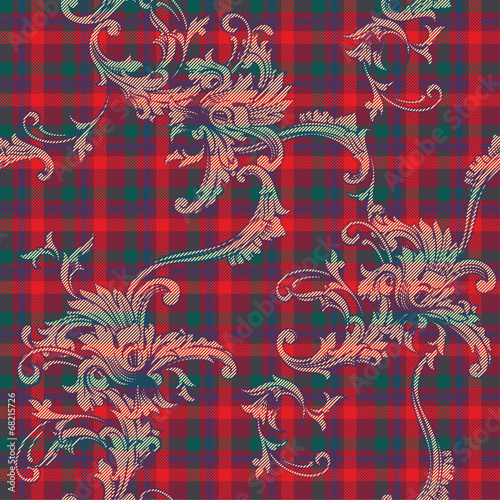 Tartan seamless pattern