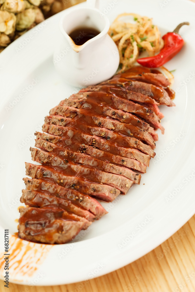steak in the bar steak in the bar