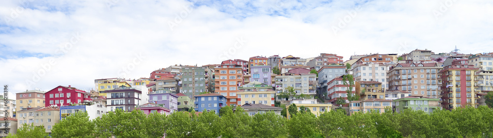 residential area in istanbul