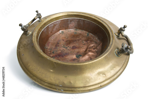 Antique Copper Brazier