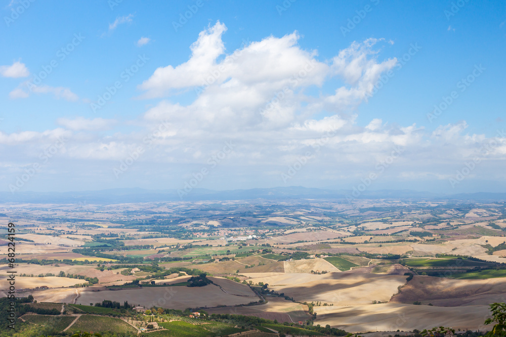 Tuscany autumn landscape Tuscany autumn landscape