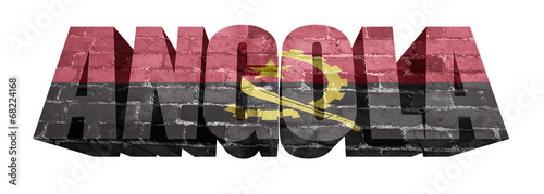 Angola Word photo