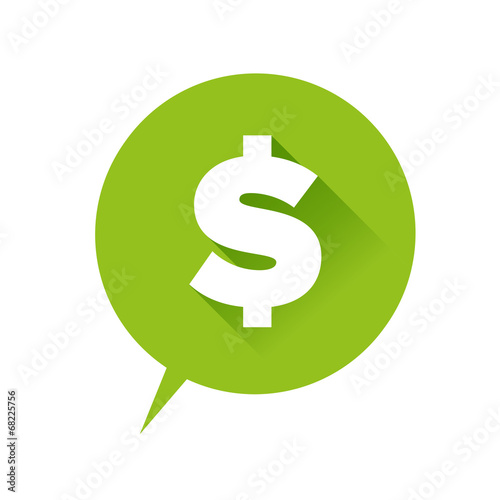Money icon - dollar sign green