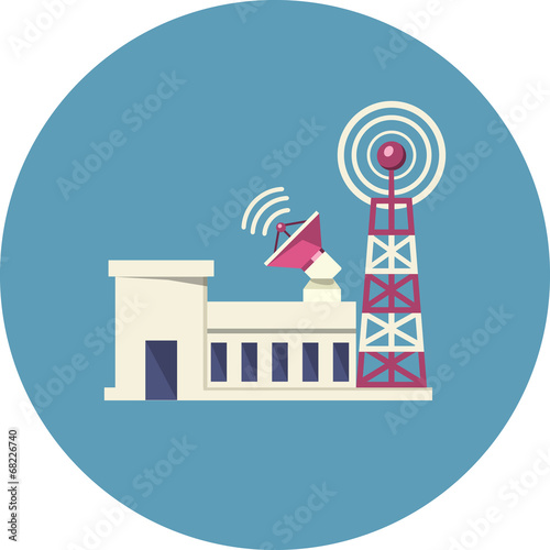 Vector Broadcast Tower