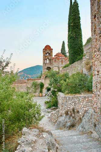 Medieval byzantine fortress of Mystras (UNESCO World heritage)