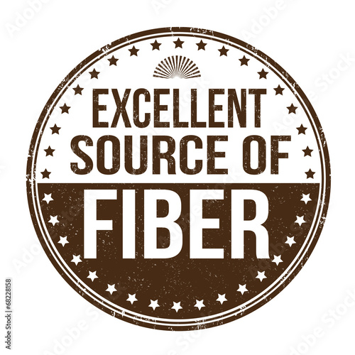 Excellent source of fiber stamp