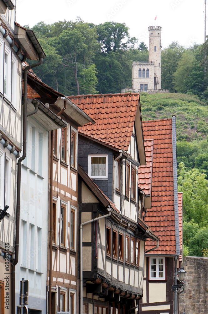 Fachwerkhäuser in der historischen Altstadt