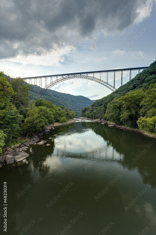 Obraz premium New River Bridge Scenic