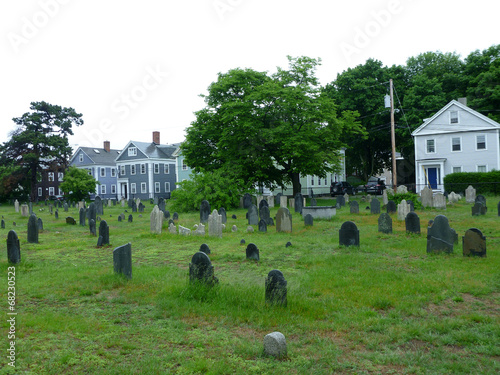 Graveyard in Salem, Masachusetts