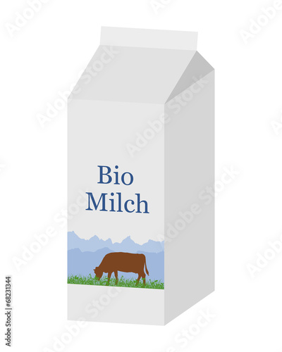 Bio Milchtüte