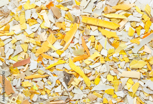 Canvas Print Plastic resin pellets background