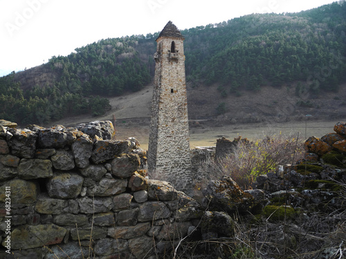 Towers Of Ingushetia. Ancient Architecture And Ruins photo