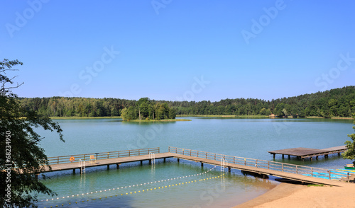 Zbiczno lake, Brodnica Lake District, Poland © stepmar