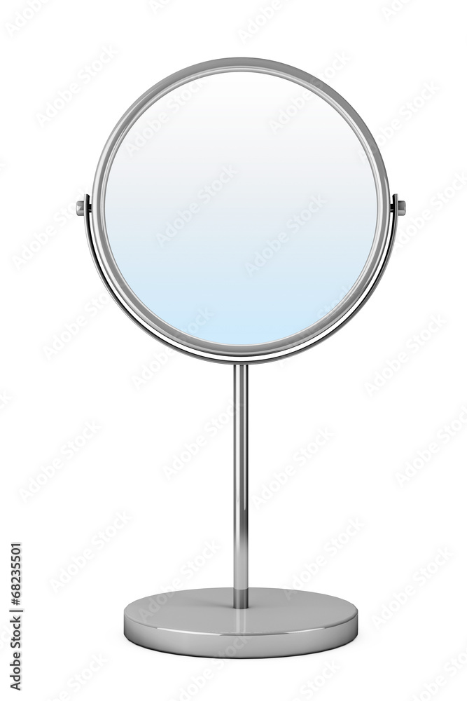 Fototapeta premium Chrome Makeup Mirror