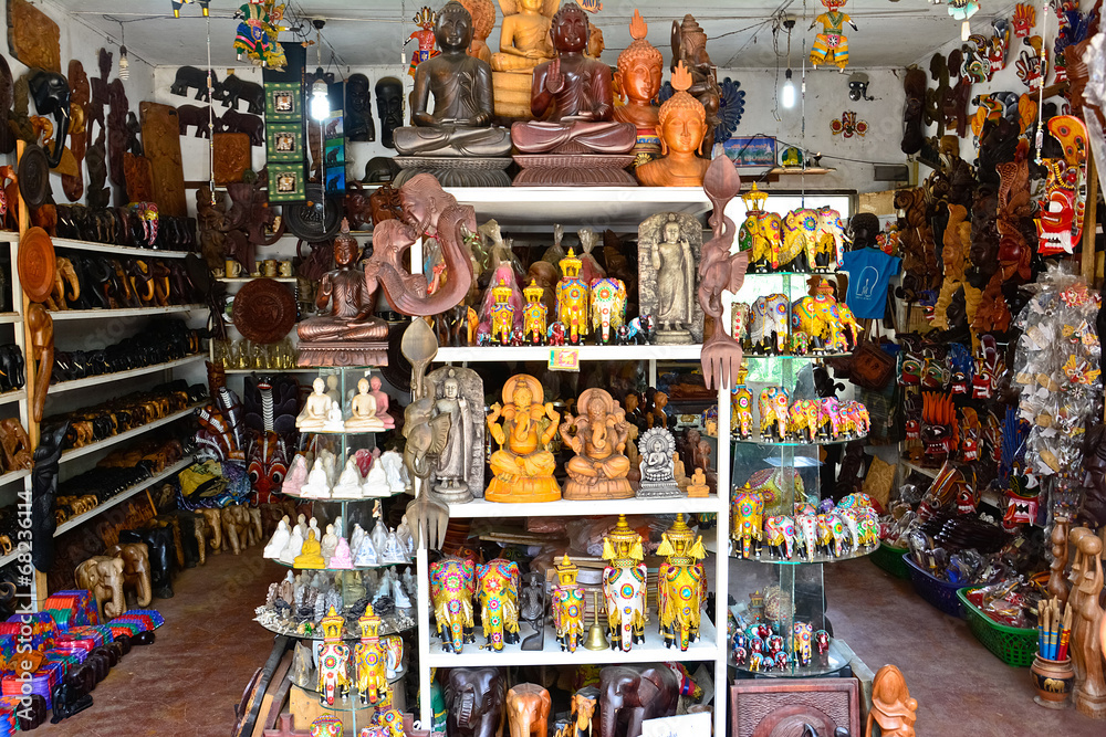 Sri Lankan traditional handcrafted goods shop