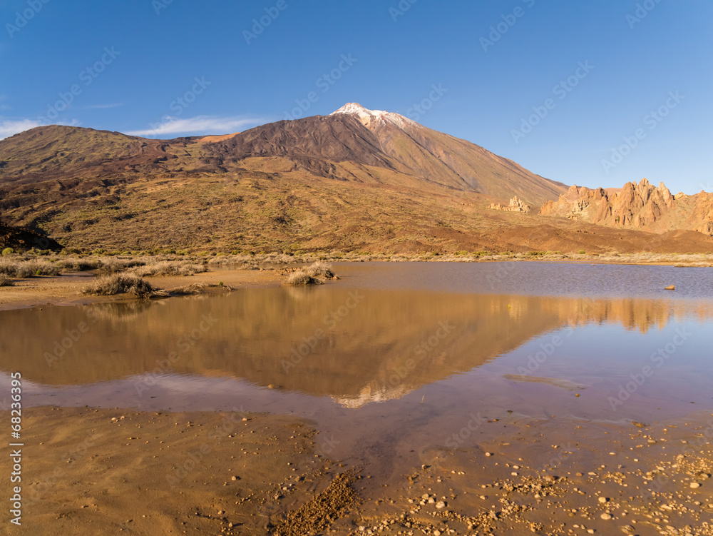 Vulkan auf Teide auf Teneriffa