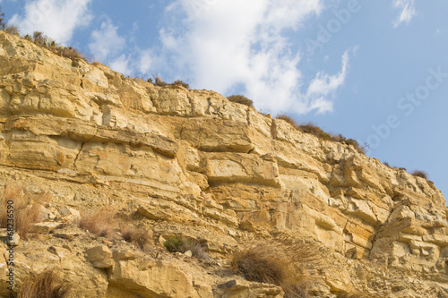 Limestone cliff © Olaf Speier