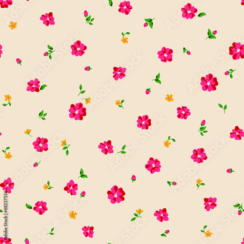 Small flower pattern seamless