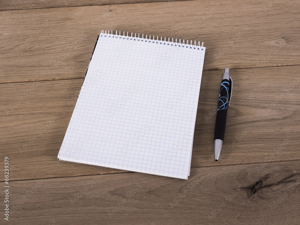 Notebook with pen Notebook with pen