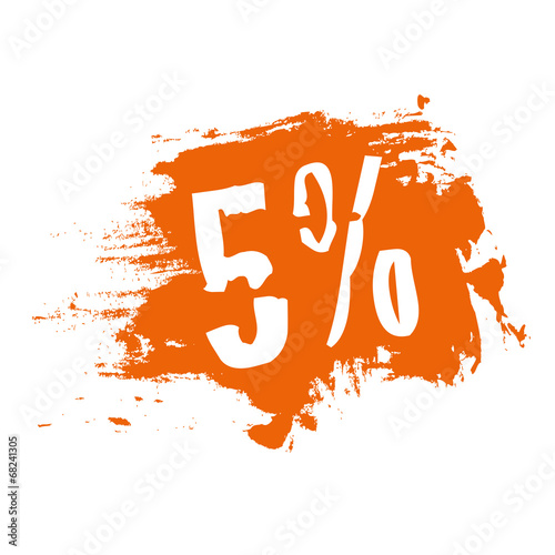 5% orange
