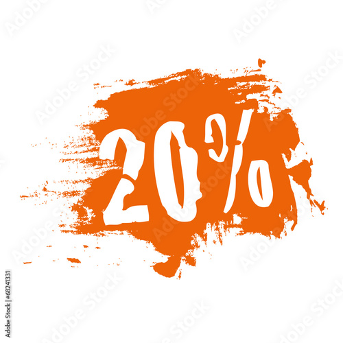 20% orange