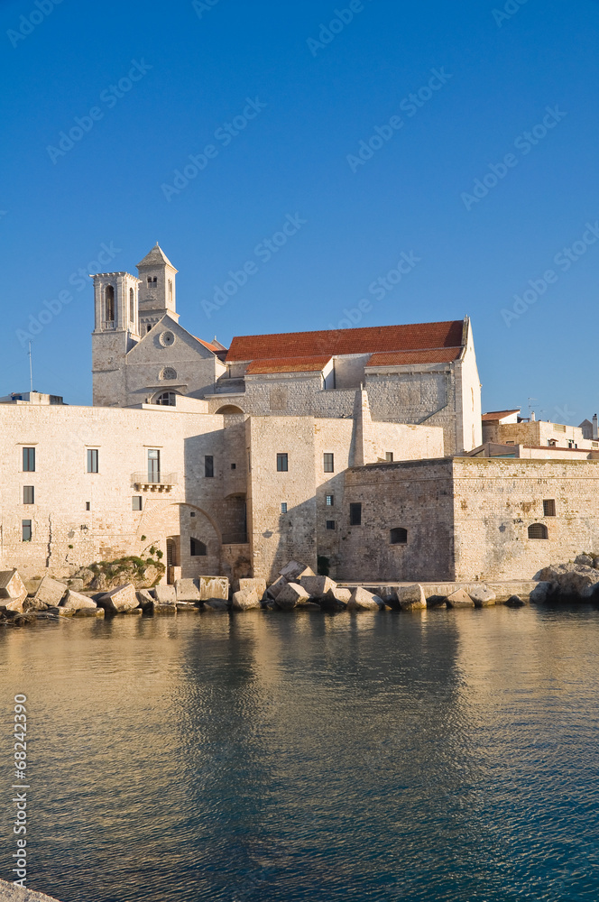 Panoramic view of Giovinazzo. Puglia. Italy.