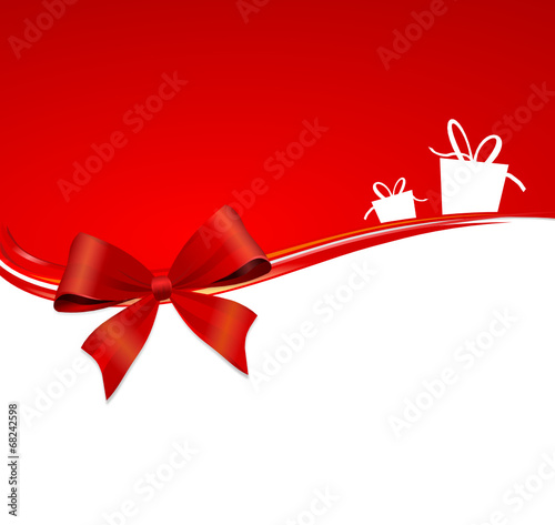 Schleife rot Geschenke