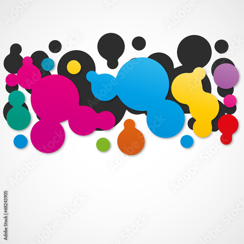 fond abstrait design