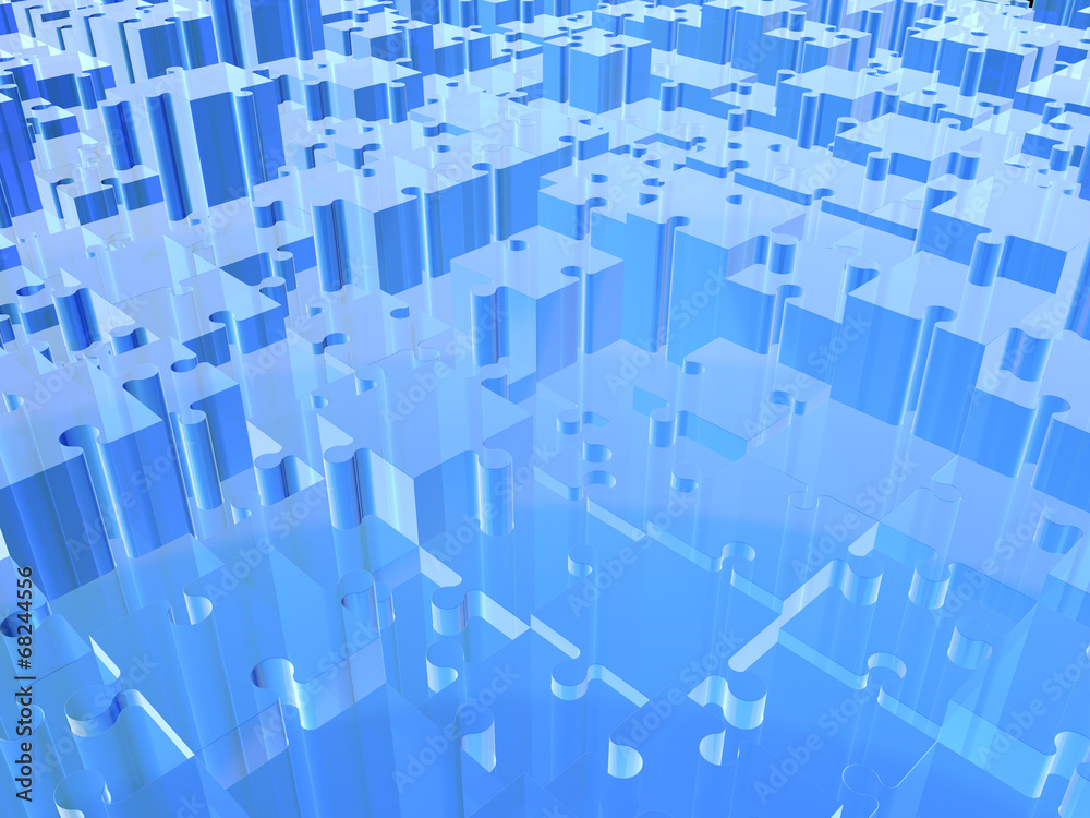 Obraz premium ray puzzle