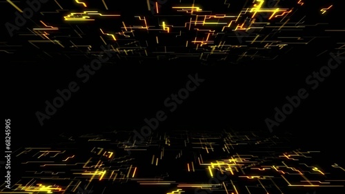 Abstract Animated Digital Background