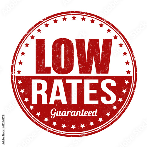 Low rates stamp