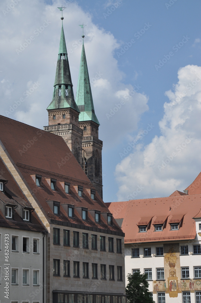 Sebalduskirche in Nürnberg Sebalduskirche in Nürnberg