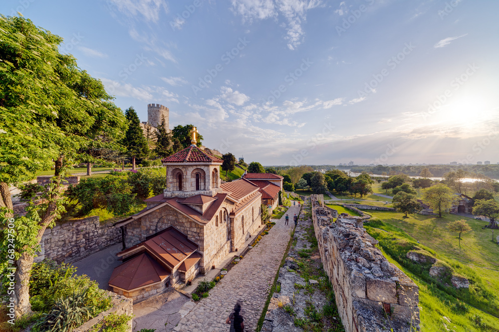 Belgrade fortress and Kalemegdan park