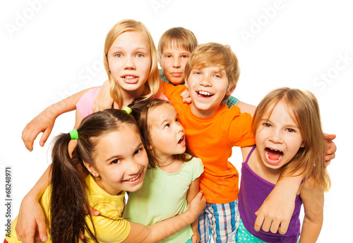 Group photo of a six kids