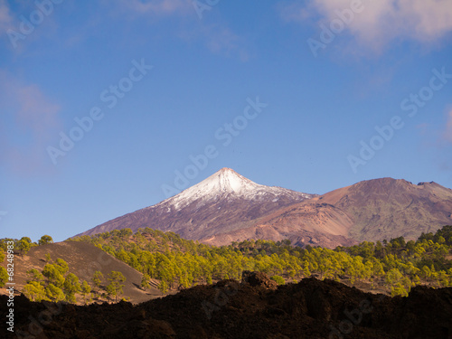 Vulkane Pico Viejo und Teide auf Teneriffa