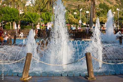 Alanya - Damlatas fountains park near Clepatra beach