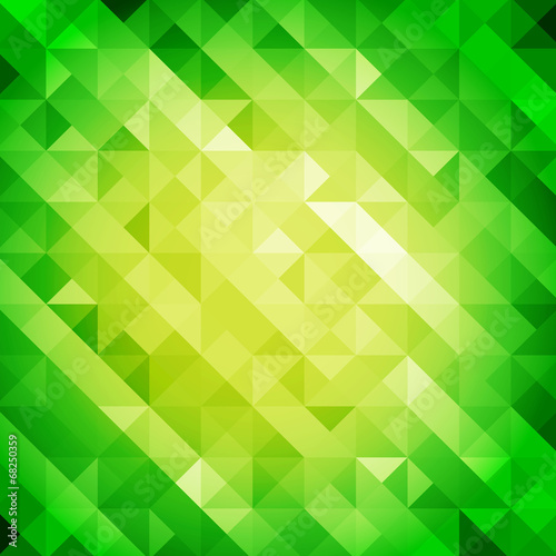  retro style geometric pattern,go green