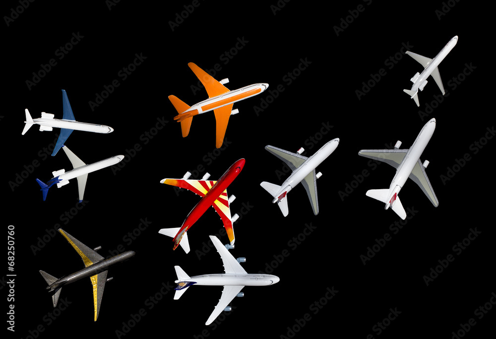Group of Aeroplane Model Group of Aeroplane Model