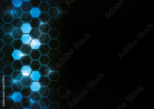 Glowing Technical Design