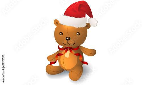 Peluche de noël brune
