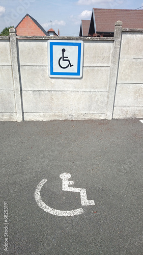 place handicapé