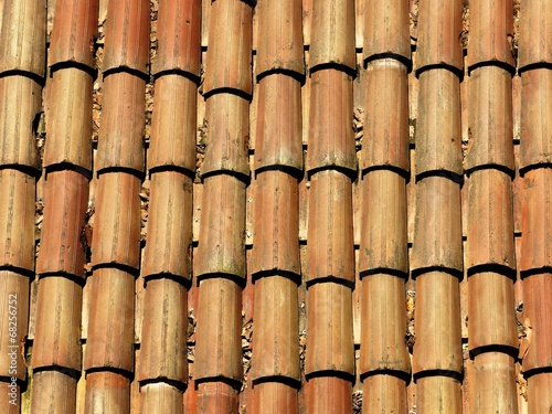 Old Roof Tiles Italy