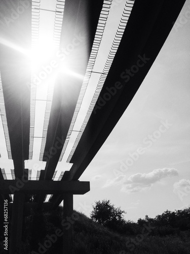 under unfinished bridge
