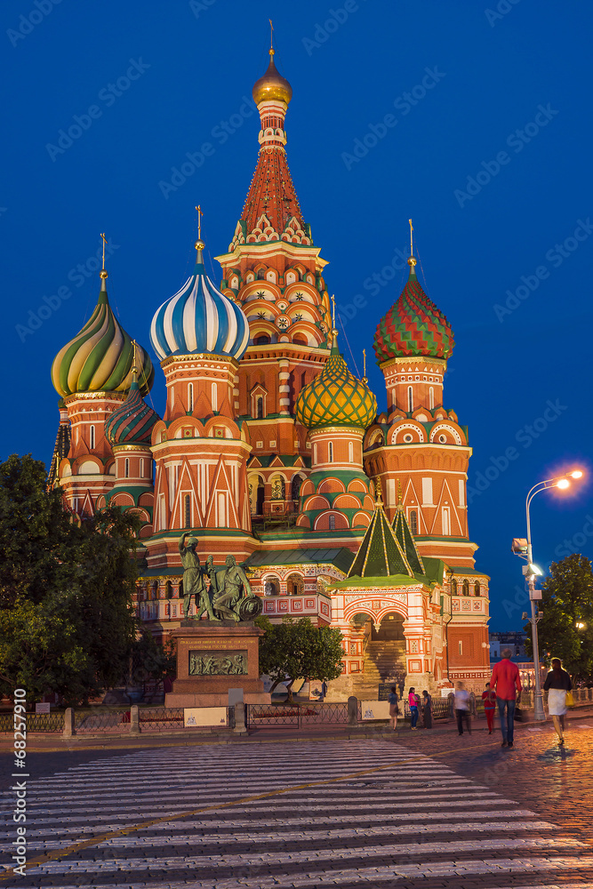 St. Basil's Cathedral on Red Square, Moscow St. Basil's Cathedral on Red Square, Moscow