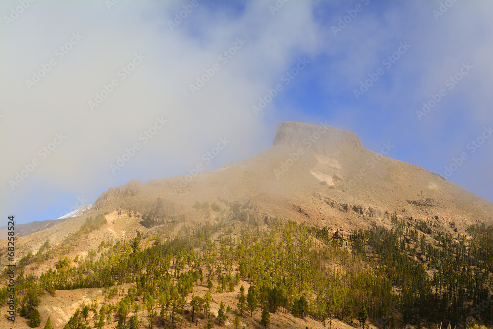 Fototapeta premium Sombrero de Chasna auf Teneriffa