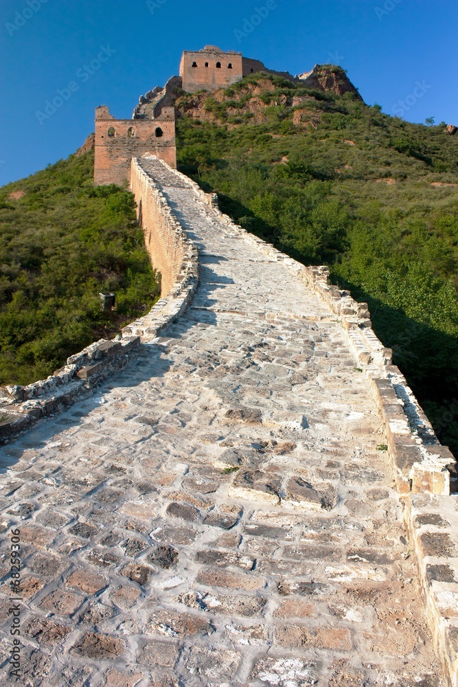 View of Great Wall of China